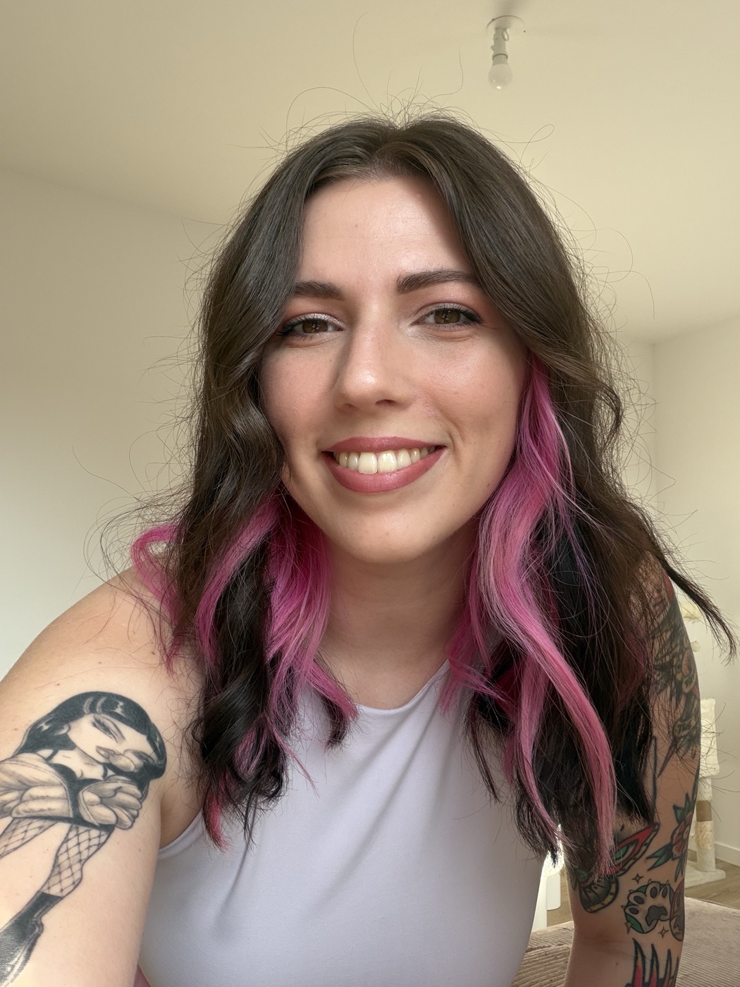 Portrait of Amy Colin, smiling